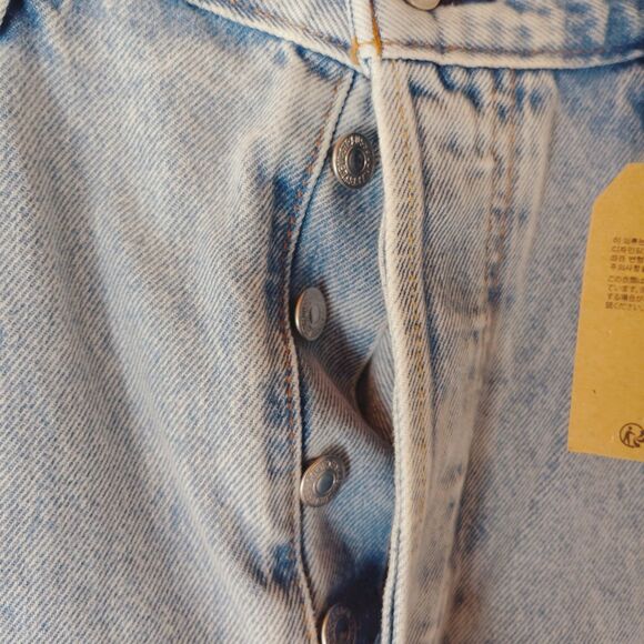 NWT Levi's Women's denim Long Icon maxi skirt size 32 Y2K - Picture 3 of 10